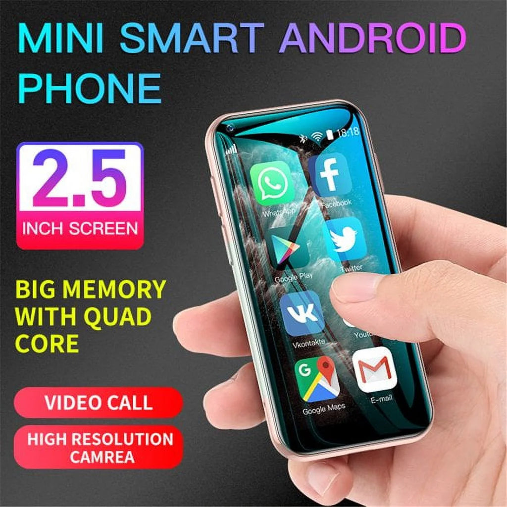 Mini Android Smartphone 1GB RAM 8GB ROM 2.5'' Quad Core 3G Z16483