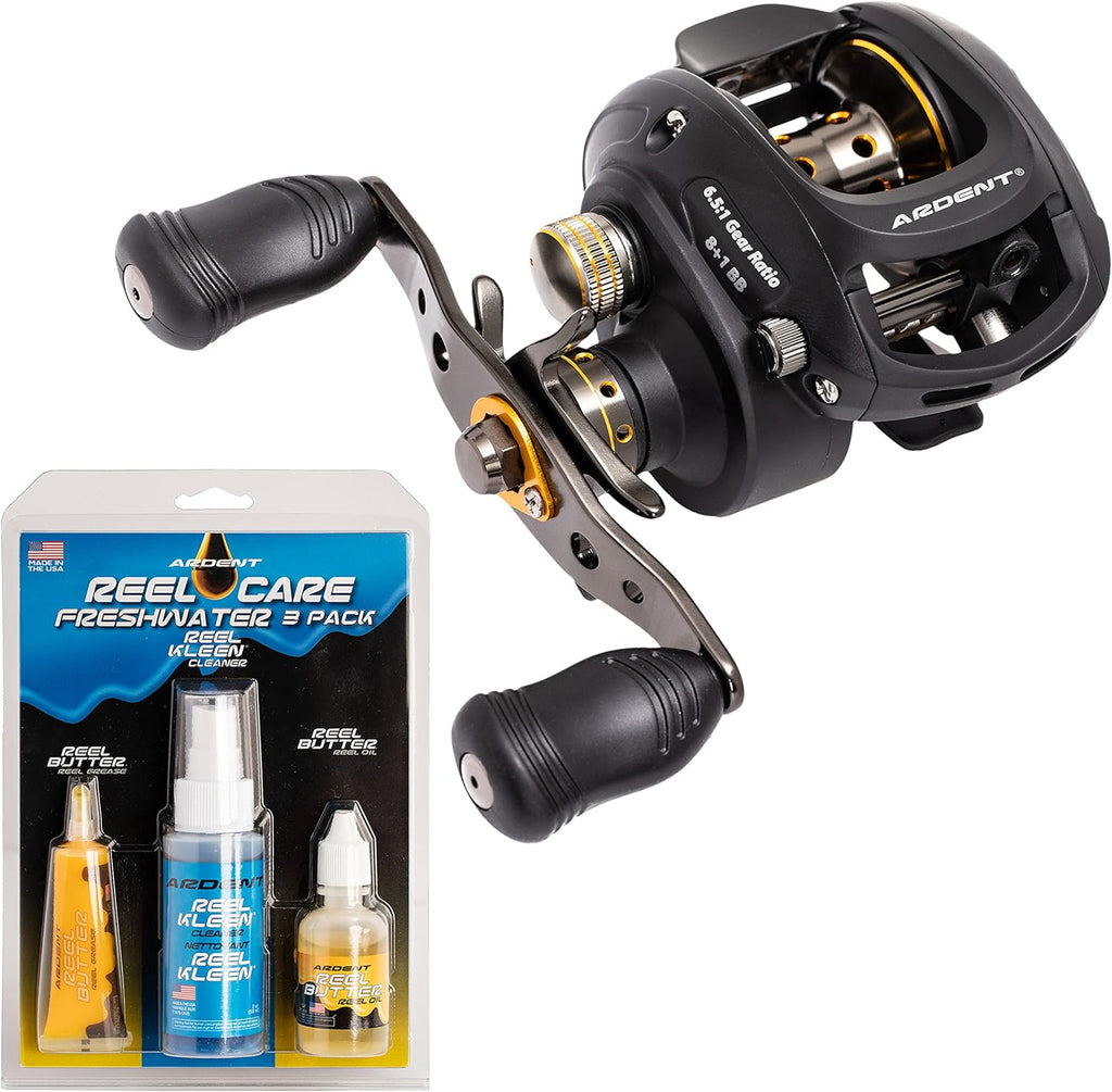 6.5:1 Gear Ratio 8+1 Bearing Aluminum Baitcasting Fishing Reel Z88888