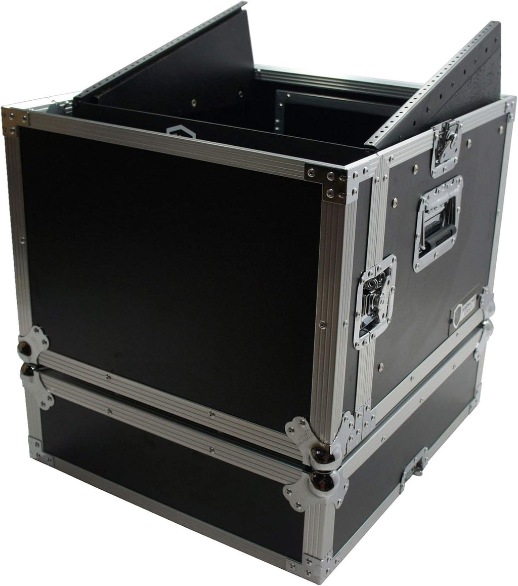 10U Slant Top 6U Vertical Rack Case Z58018