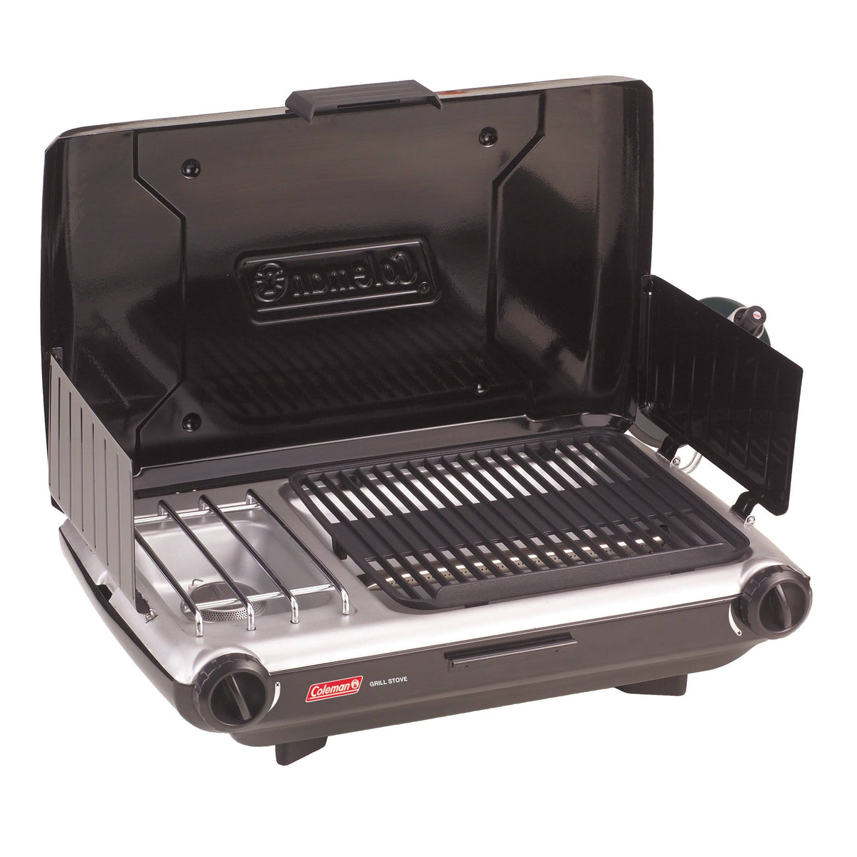 Portable Propane Camp Grill/Stove, Black S5331