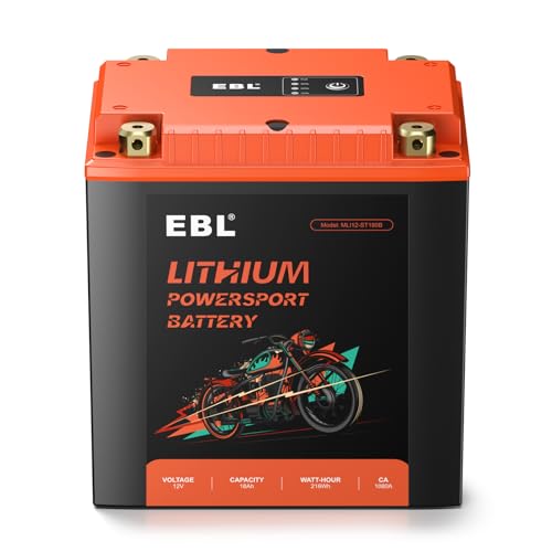 12V 18Ah Lithium Motorcycle Battery with BMS F135
