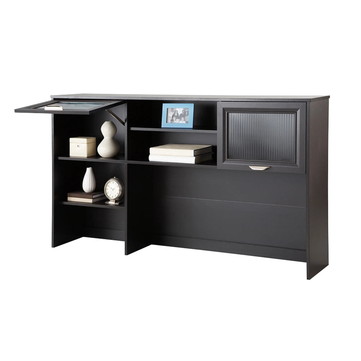 58"W Corner Desk Hutch M1779
