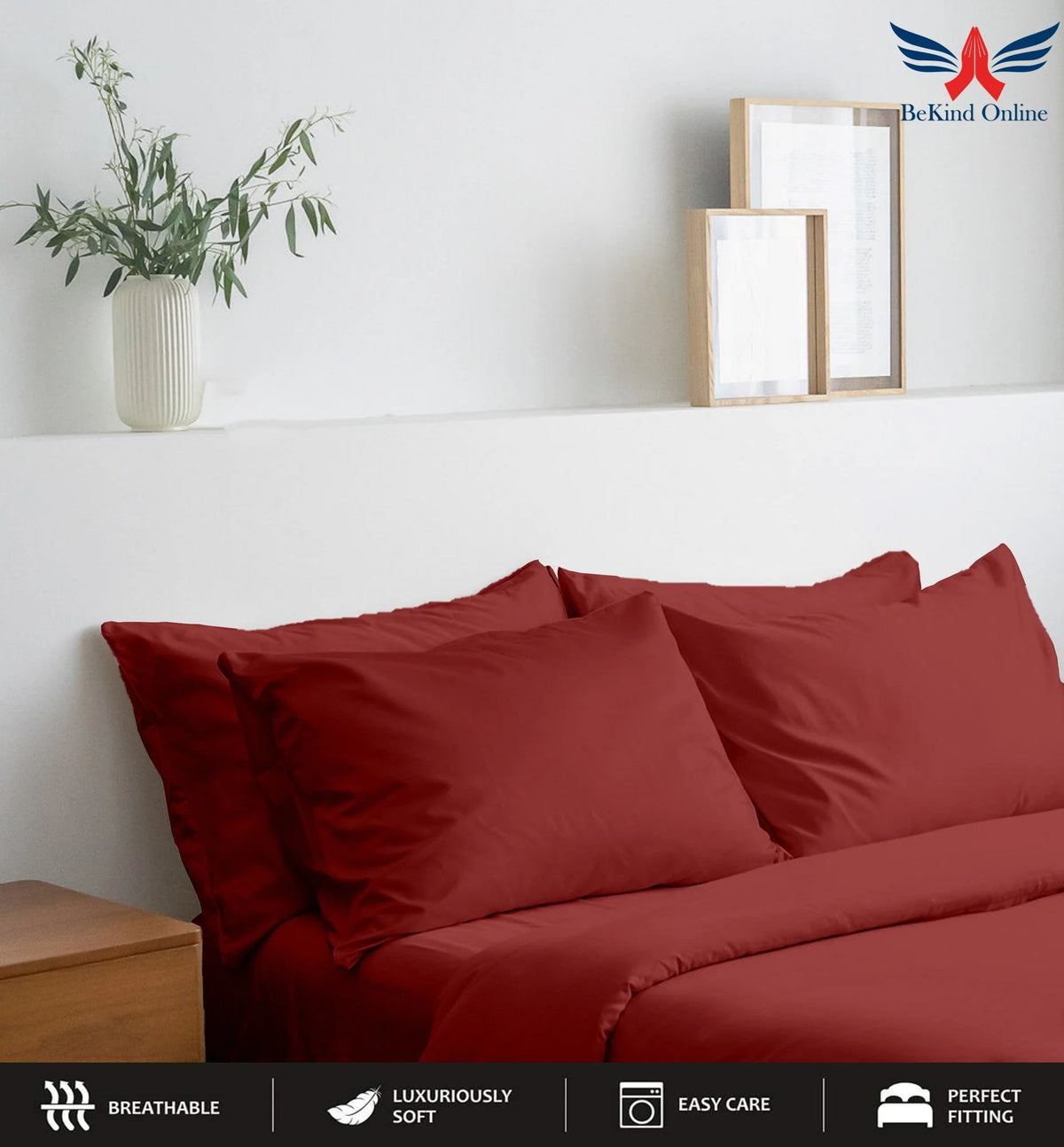 100% Egyptian Cotton 6 Pc Full-XL Sheet Set S261838