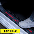 Carbon Fibre Vinyl Car Door Sill Protection Decal Sticker 4PCS B521