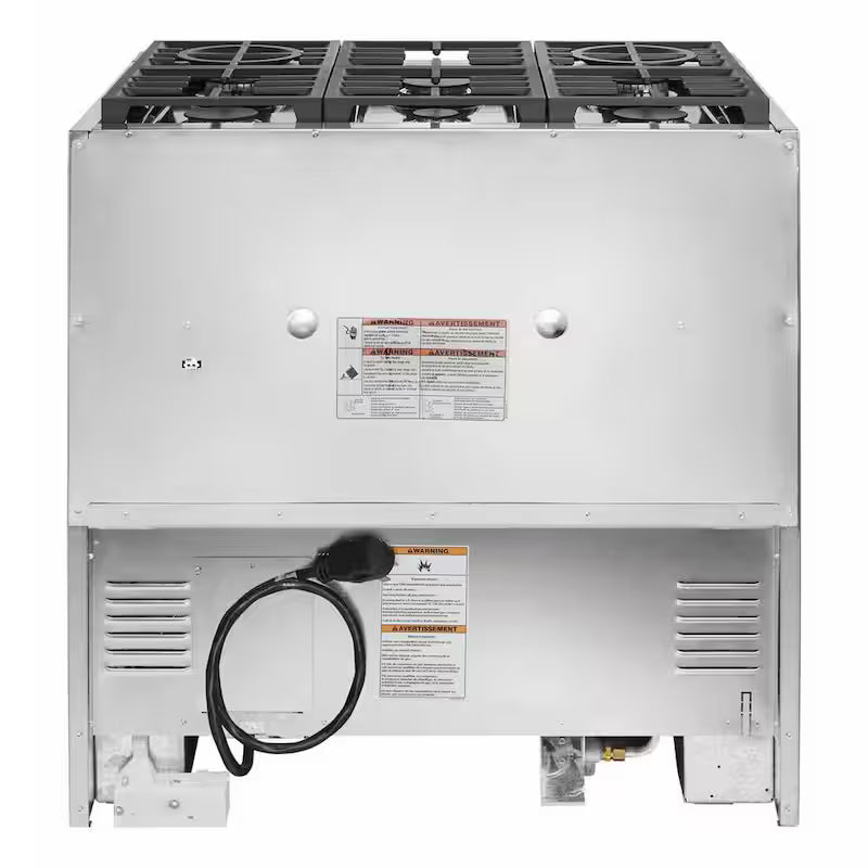 5.1 cu. ft. Dual Fuel Smart Range with 6-Burners J301