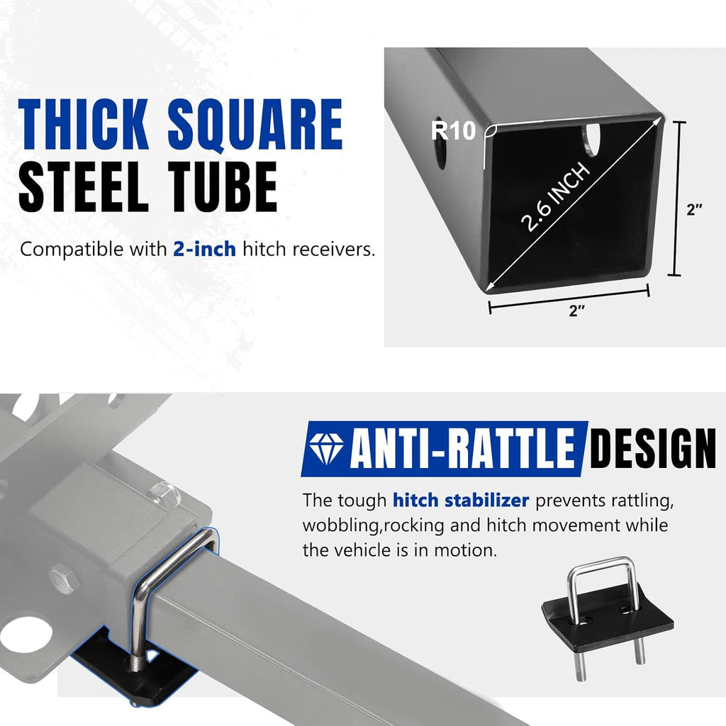2-Bike Hitch Mount Carrier Rack E3604