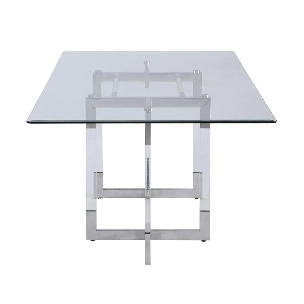 Glass Top Dining Table P3299