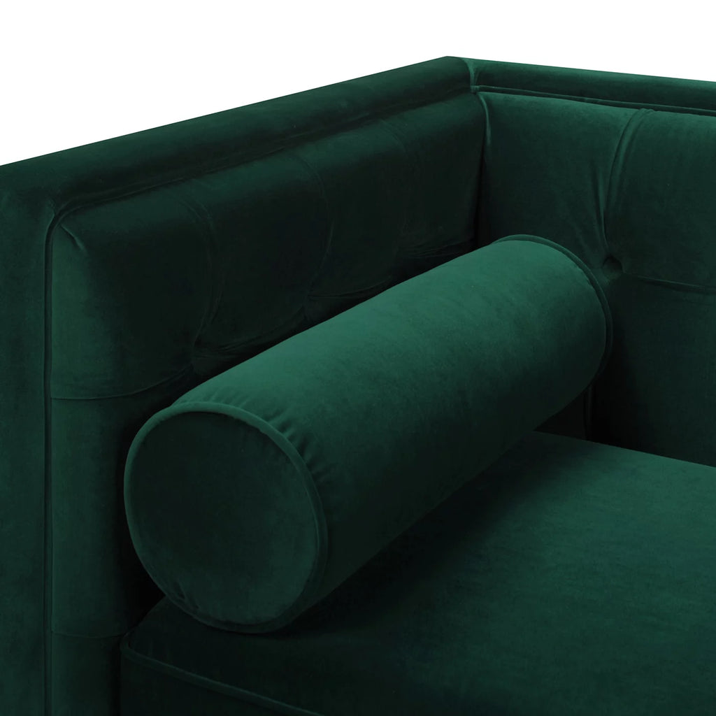 84" Tufted Tuxedo Sofa Double Cushion G941