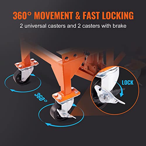 350 lbs Hydraulic Motorcycle Lift Table with Wide Deck R356552