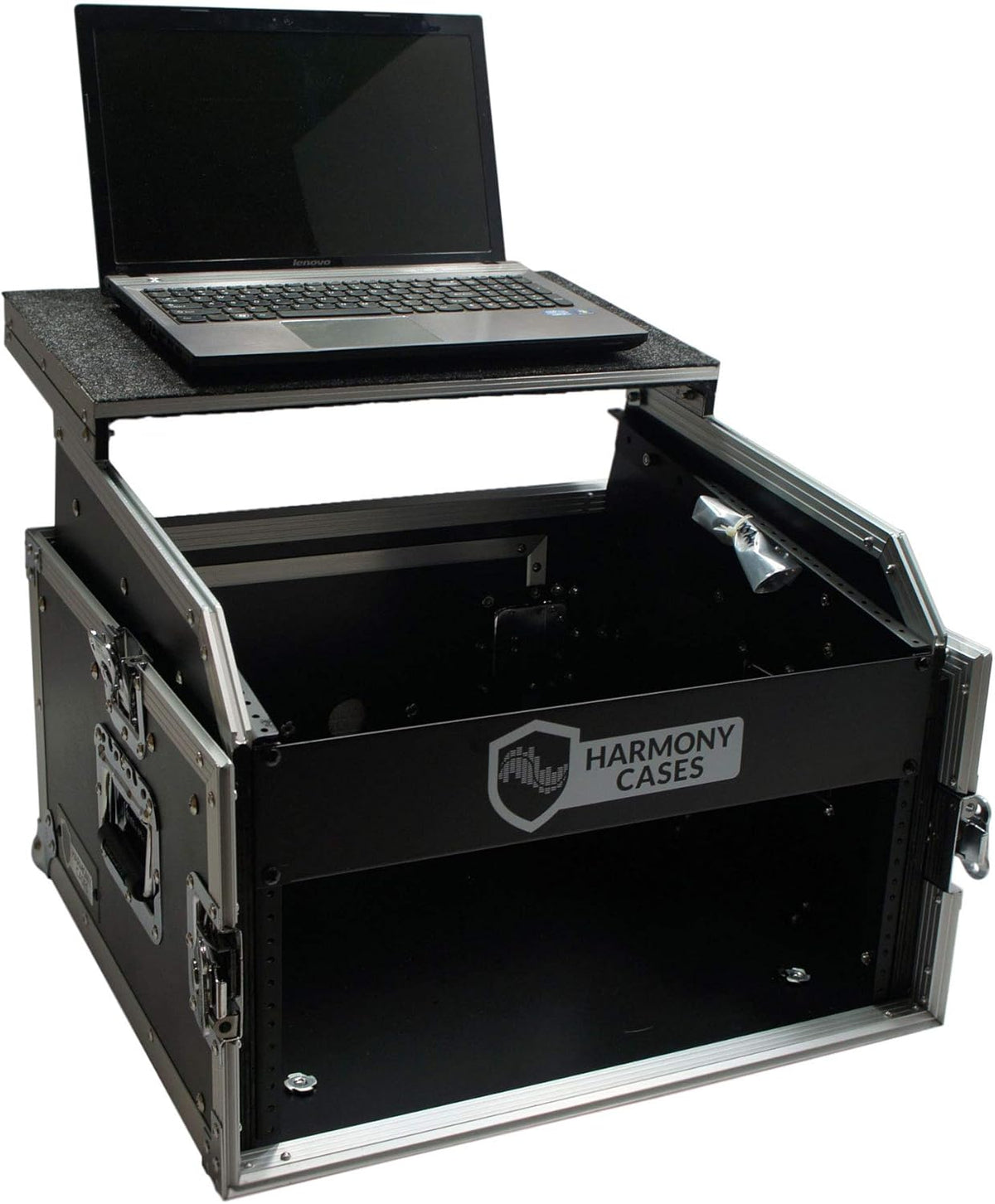 10U Slant Top 6U Vertical Rack Case Z58018