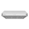 36 in. 500 CFM Ducted Under Cabinet Range Hood with Light in Stainless Steel N34092