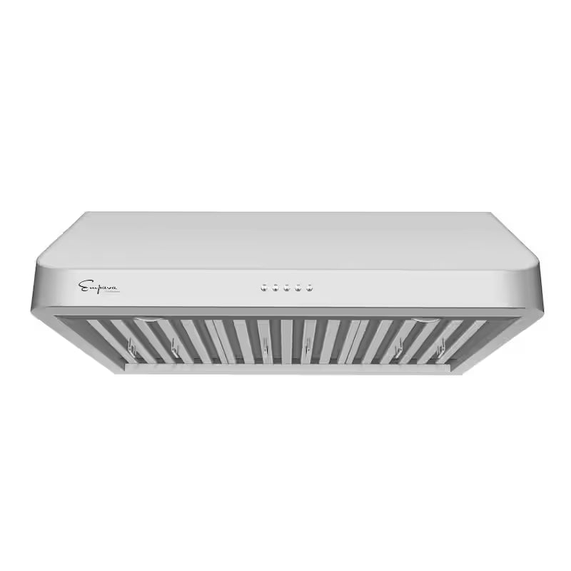 36 in. 500 CFM Ducted Under Cabinet Range Hood with Light in Stainless Steel N34092
