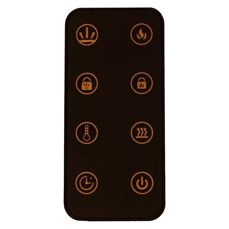 42 in. Black Wall-Mount Electric Fireplace T739