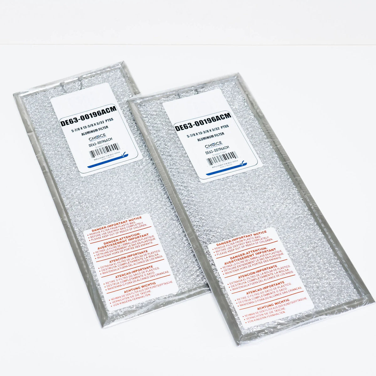 2 Pack Aluminum Microwave Filter M3454