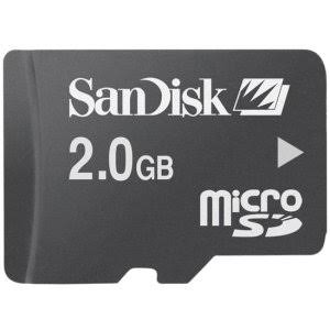 MicroSD 2 GB Memory Card J54118