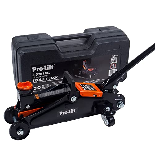 Grey Hydraulic Trolley Jack 3000 LBS 12 Inch P867242