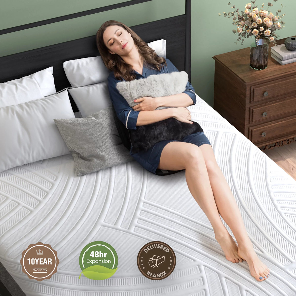 Queen Memory Foam Mattress A104