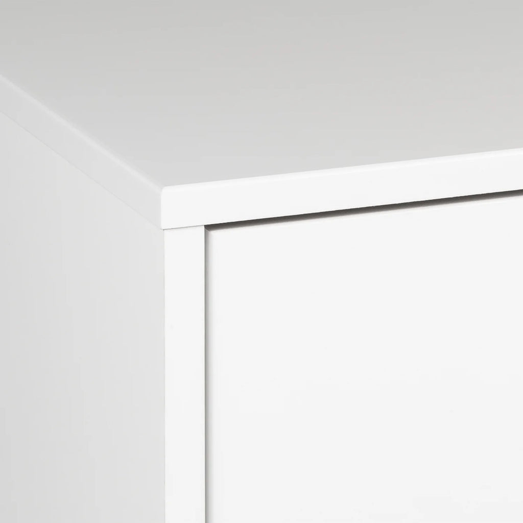 White 4-Drawer Dresser X966