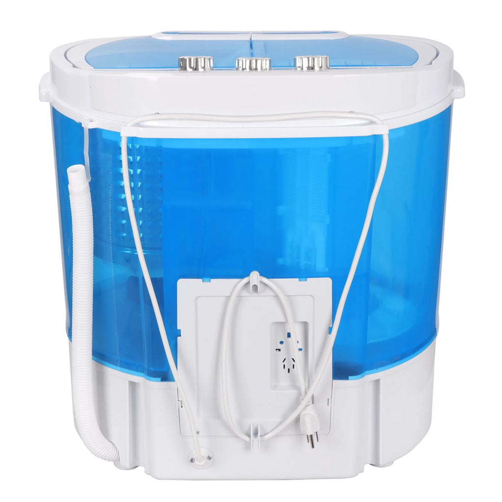 Portable Mini Twin Tub Washing Machine 9.9lbs Capacity M60726