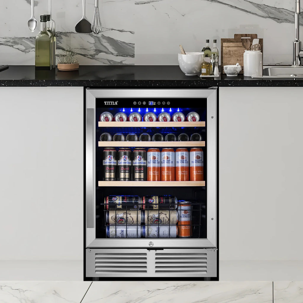 24'' 150-Cans Built-in Beverage Cooler J4249
