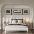 15" Queen Solid Wood Platform Bed Frame L44044