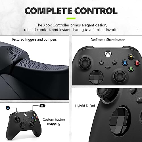 Xbox Series S 1TB SSD Console Carbon Black with Wireless Controller F801