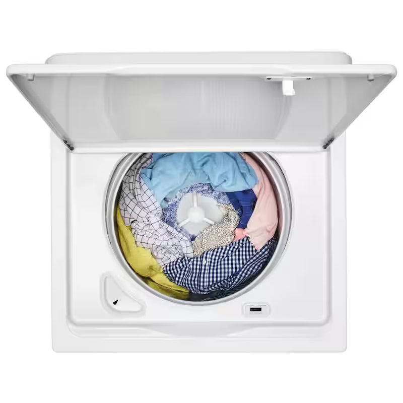 White Top Load Washing Machine with Soaking Cycles P491