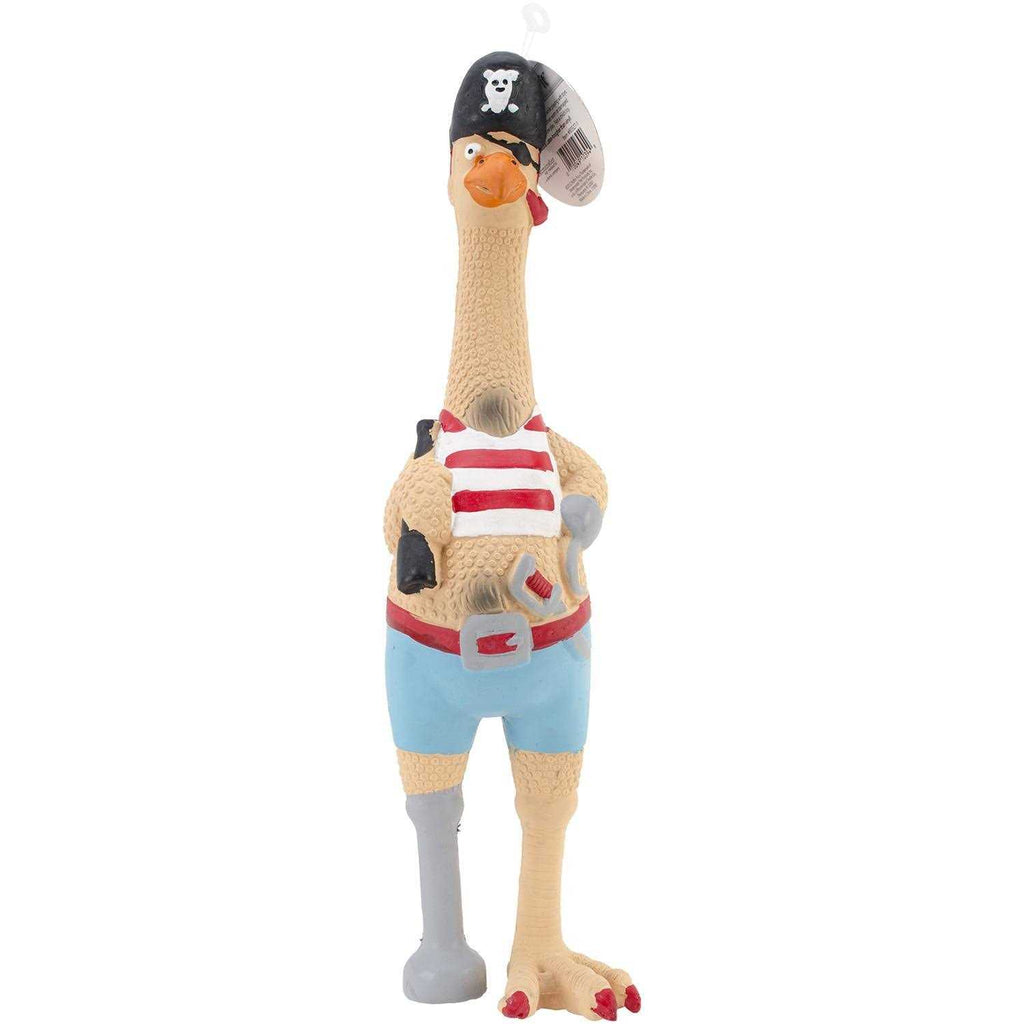 Rubber Chicken Dog Toy X65138
