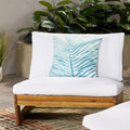 Acacia Wood Outdoor Club Chair with Cushions N419391