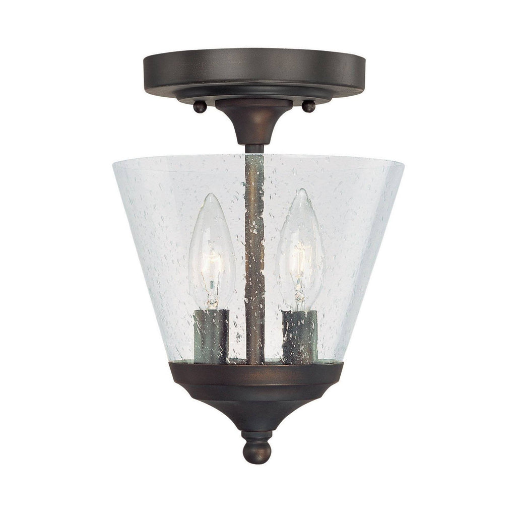 2 Light Foyer Burnished Bronze X33767