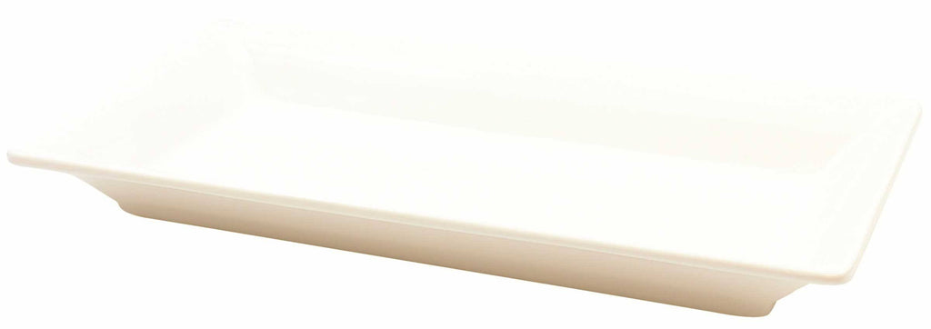 White Cast Aluminum Rectangular Platter L950