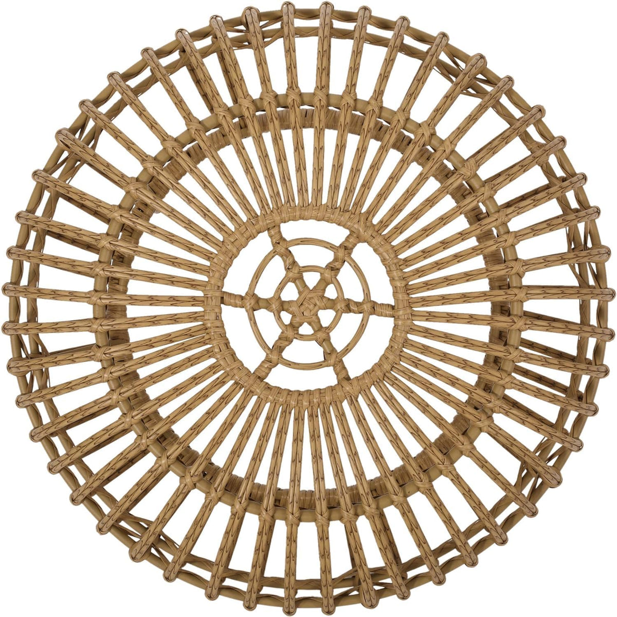 Round Rattan Wicker Coffee Table L143828