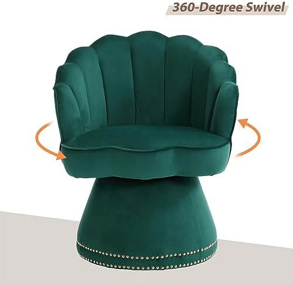 Velvet Swivel Accent Chair F42082