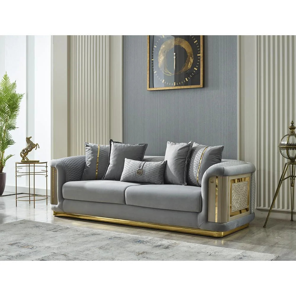 Light Grey Loveseat N533784