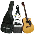 Acoustic Electric Cutaway Guitar Natural J926557