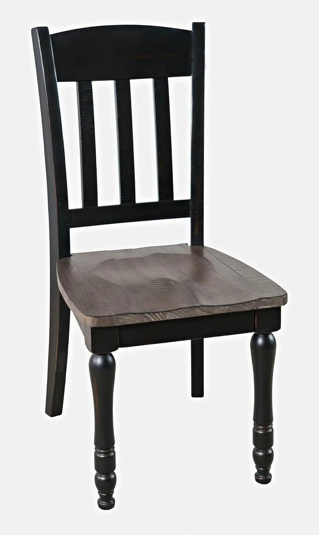 Reclaimed Pine Slatback Dining Chair Set Of 2 P474