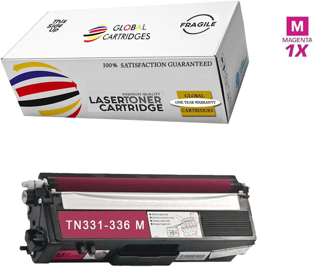 Compatible High Yield Toner Cartridges Set Black Cyan Magenta Yellow F753