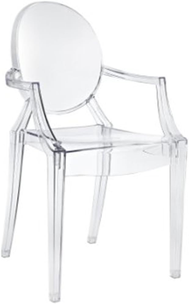 Set of 2 30” Clear Polycarbonate Bar Stool O821