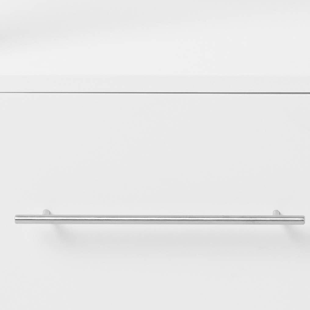 Stainless Steel & White Kitchen Cart K9655