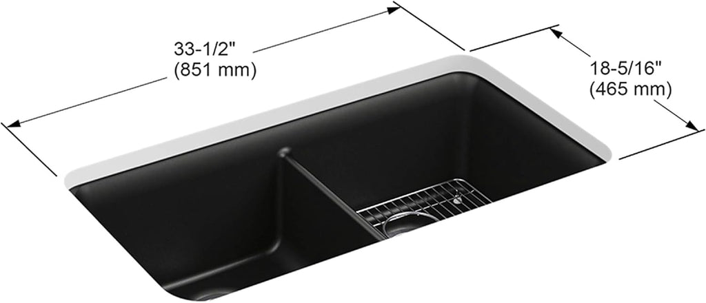 Matte White Kitchen Sink S40954