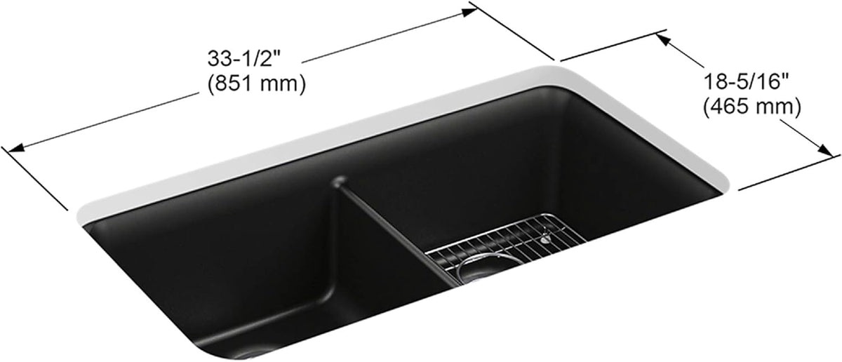 Matte White Kitchen Sink S40954