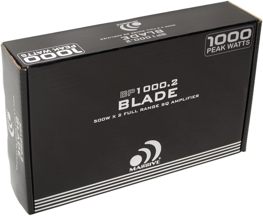 2 Channel 1000 Watts Class A/B Car Amplifier L30068