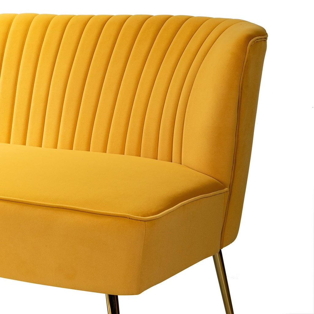 Grey Upholstered Loveseat V20529