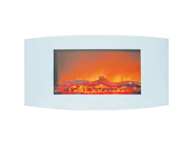 42 in. Black Wall-Mount Electric Fireplace T739