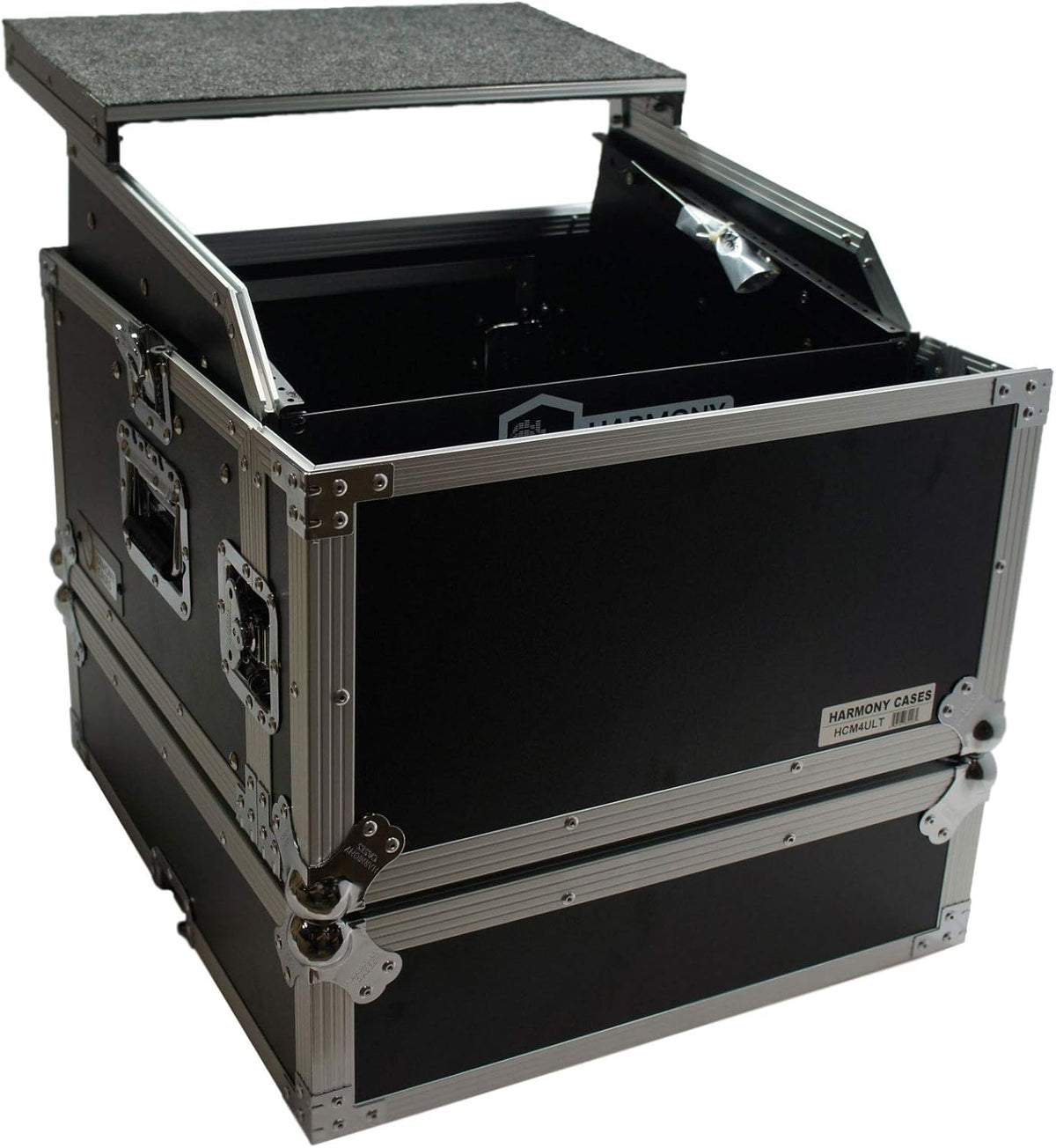 10U Slant Top 6U Vertical Rack Case Z58018