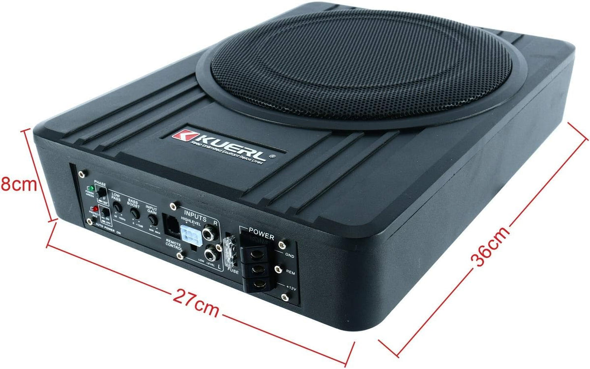 10 Inch 600W Car Under-Seat Sub Woofer Amplifier P35657