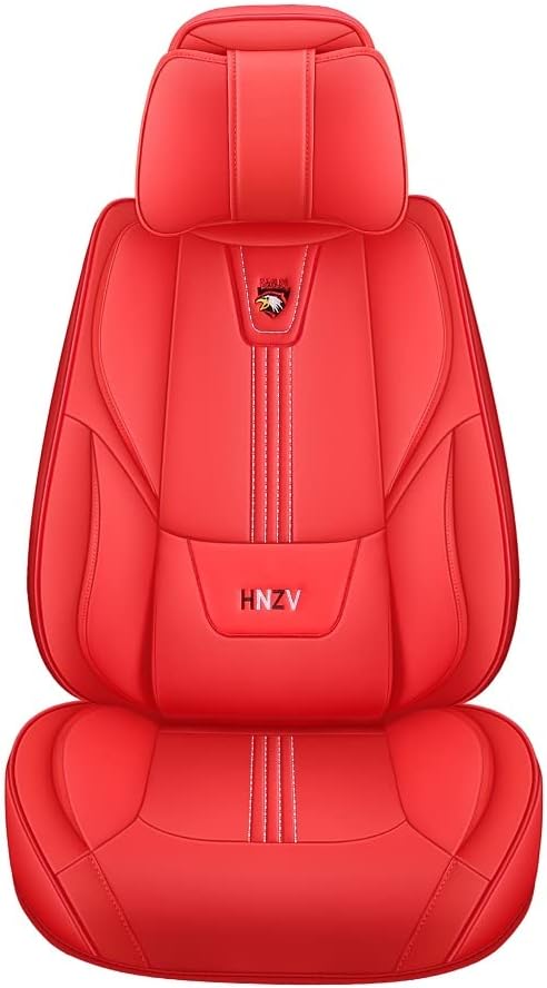 Car Seat Covers Full Set with Eagles Pattern Red N58928
