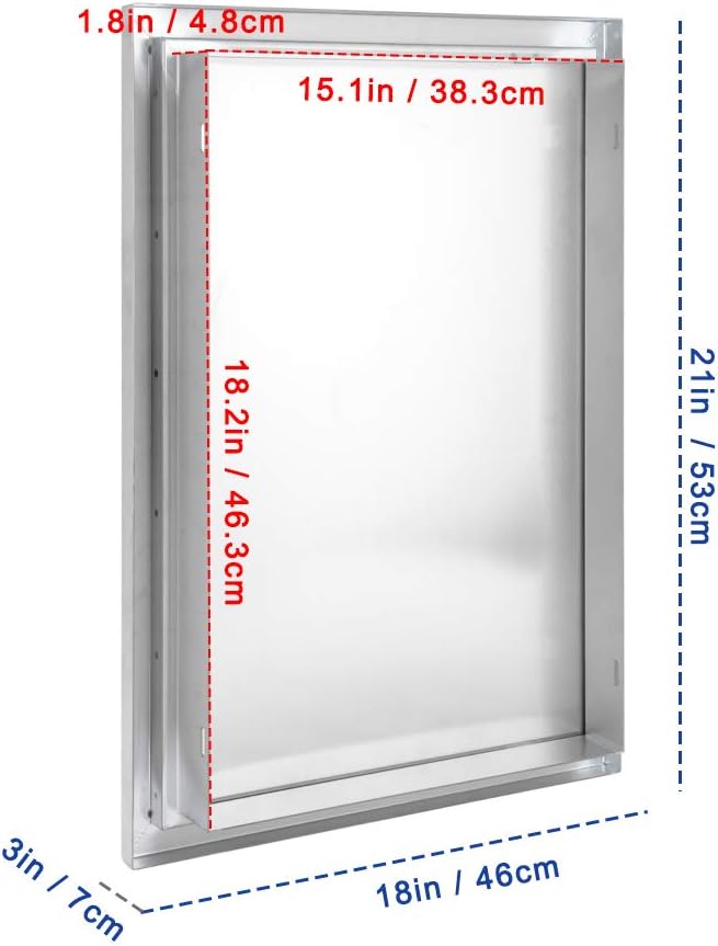 42 W x 21 H Stainless Steel Single Access Door A8788