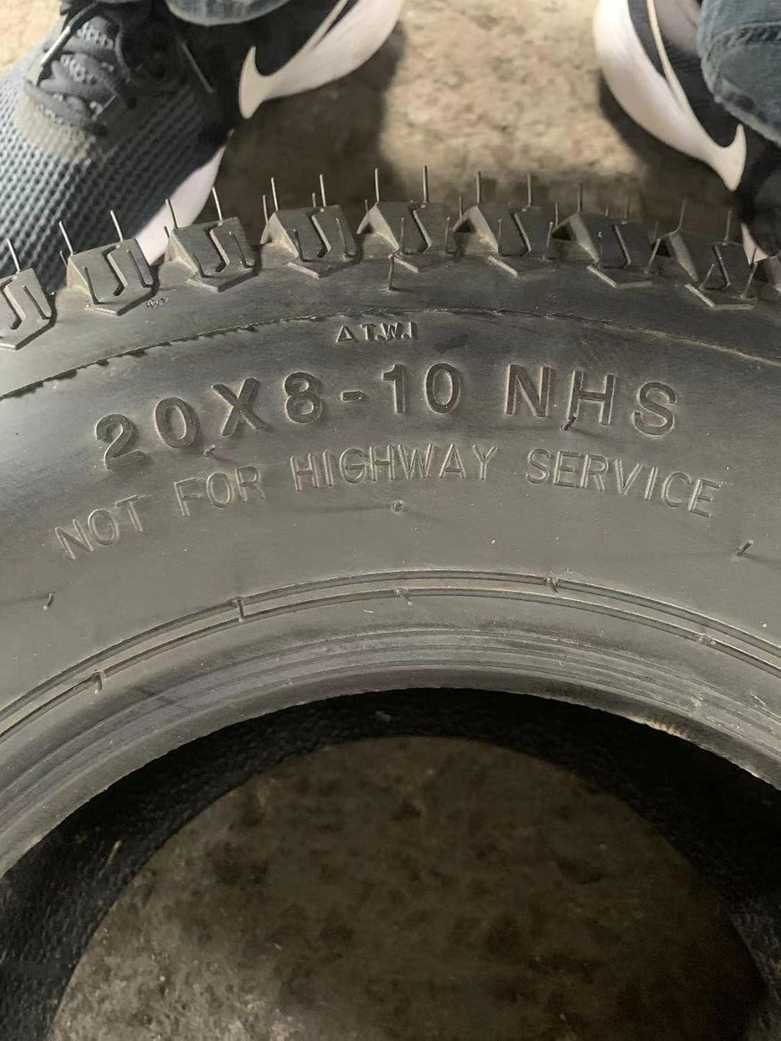 20x8-10 Lawn Mower Tires Set of 2 J335