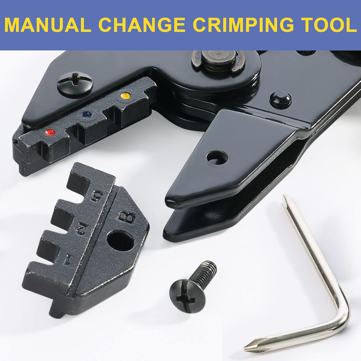 6 Pc Ratchet Wire Crimping Tool Set O294